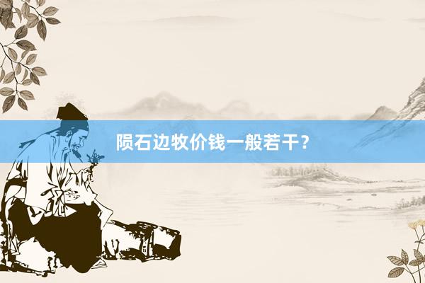 陨石边牧价钱一般若干？